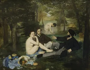 The Luncheon on the Grass, 1863. Artist: Manet, Edouard (1832-1883) The Luncheon on the Grass, 1863. Artist: Manet, Edouard (1832-1883)