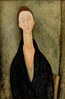 Modigliani Prints: Lunia Czechowska, c1918. Creator: Modigliani, Amedeo (1884-1920)