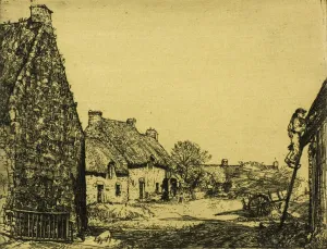 Maclaughlan Donald Shaw Prints: Luscanen, Brittany, 1906. Creator: Donald Shaw MacLaughlan