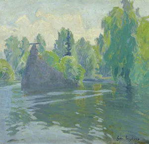 Detached Prints: Lush Island, 1911. Creator: Gabriel Engberg