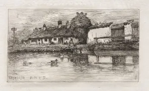 Otto H Bacher American Prints: Lustheim, 1879. Creator: Otto H. Bacher (American, 1856-1909)