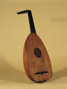 Spain Catalonia Barcelone Prints: Lute of the 16th century built in Venice by luthier Marx Unverdorben