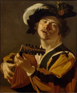 The Lute Player, 1622. Artist: Baburen, Dirck (Theodor), van (1595-1624) The Lute Player, 1622. Artist: Baburen, Dirck (Theodor), van (1595-1624)