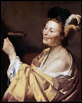 Images Dated 28th May 2010: The Luteplayer, 1624. Artist: Gerrit van Honthorst