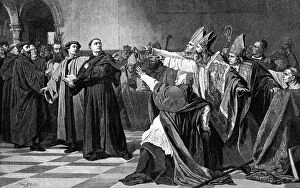Protestantism Gallery: Luther at the Diet of Worms, 1882