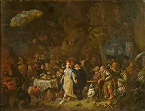 Egbert Van Gallery: Luther in Hell, um 1700