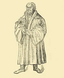 Reformer Collection: Luther Preaching, c1500-1520, (1890). Creator: Unknown