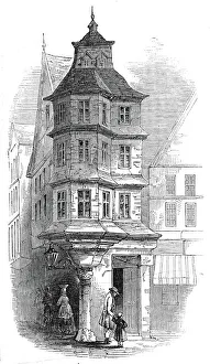 Luthers House, at Frankfort, 1845. Creator: Unknown