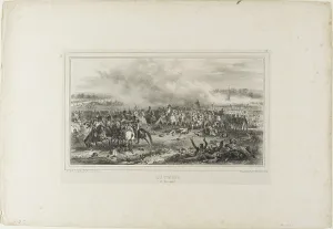 Raffet Denis Auguste Marie Prints: Lutzen, May 2, 1813, 1831. Creator: Auguste Raffet