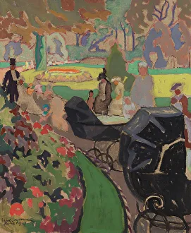 From Luxembourg Park, Paris, 1913. Creator: Eero Snellman