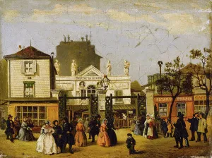 6th Arrondissement Prints: The Luxembourg theatre, known as Bobino