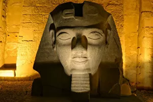 Pharaoh Collection: Luxor Face, Egypt. Creator: Viet Chu