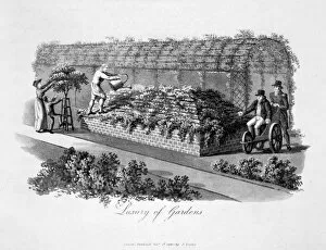 Watering Can Gallery: Luxury of Gardens, 1816. Artist: Humphry Repton
