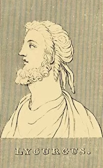 Spartan Gallery: Lycurgus, (fl c820 BC), 1830. Creator: Unknown