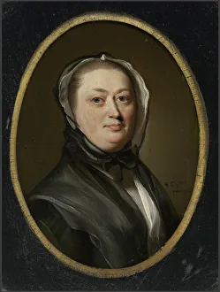 Copley John Singleton Prints: Lydia Henchman Hancock, 1766. Creator: John Singleton Copley