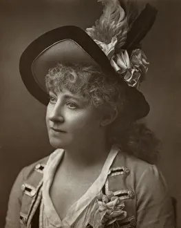 Lydia Prints: Lydia Thompson, British dancer, actress and theatrical producer, 1886. Artist: Barraud