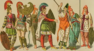 Turkish Prints: Lydians and Phrygians, Anatolian Peninsula, 1881. Creator: Unknown