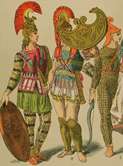 Tunic Prints: Lydians and Phrygians, Anatolian Peninsula, 1881. Creator: Unknown