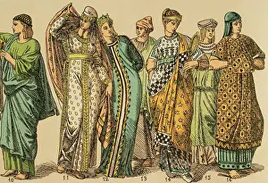Shawl Prints: Lydians, Phrygians and Trojans, Anatolian Peninsula, 1881. Creator: Unknown