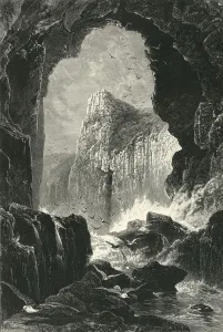 Crashing Prints: The Lydstep Caverns (South Wales), c1870