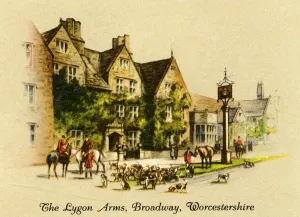 Civil War Prints: The Lygon Arms, Broadway, Worcestershire, 1936. Creator: Unknown
