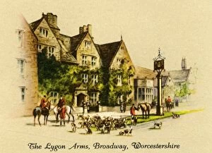 First English Civil War Collection: The Lygon Arms, Broadway, Worcestershire, 1936. Creator: Unknown