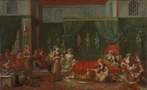 Levant Prints: Lying-in Room of a Distinguished Turkish Woman
