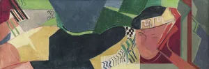 Lying woman, ca 1931. Creator: Moll, Oskar (1875-1947)