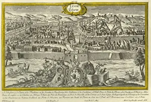 Wernher Prints: Lyon, c1740. Creator: Johann Georg Ringlin