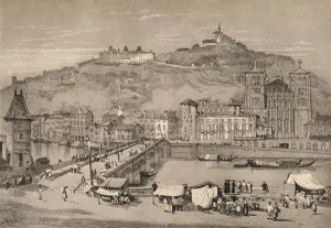 Prout Prints: Lyons, c1820 (1915). Artist: Samuel Prout