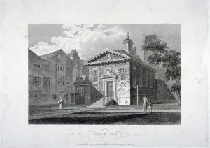 Greig Prints: Lyons Inn, Westminster, London, 1804. Artist: James Sargant Storer