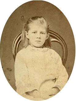 Daughter Collection: Lyubov Dostoyevskaya, daughter of the author Fyodor Dostoevsky, 1870s