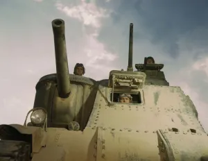 Military Base Gallery: M-3 tanks and crews, Ft. Knox, Ky. 1942. Creator: Alfred T Palmer