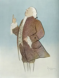 Snobbery Prints: M. Coquelin Aine - Role de Saint-Phar. La Montansier, 1904. Creator: Unknown