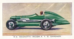 Wd Ho Prints: M. G. Magnette (Major A. T. G. Gardner), 1938