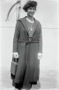 Sportswoman Prints: M. Hollins, between c1915 and c1920. Creator: Bain News Service