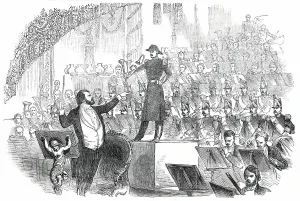 Jullien Loiuis Antoine Prints: M. Jullien's Concert at Drury-Lane Theatre - the Corps de Tambours