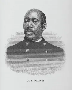 G M Rewell Company Prints: M. R. DeLaney, 1887. Creator: Unknown