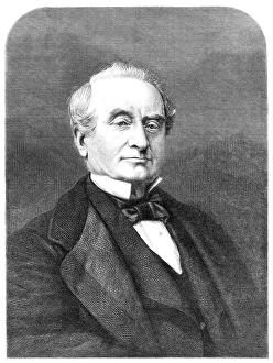 Iron Industry Prints: M. Schneider, President of the French Corps Legislatif, 1870. Creator: Unknown