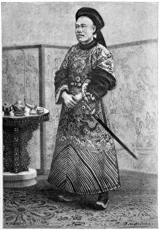 M Tseng, Chinese minister in Paris, 1895.Artist: Armand Kohl