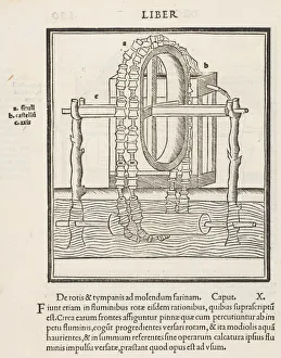 Vitruvius Prints: M. Vitruvius per Iocundum solito castigatior factus cum figuris et tabula ut iam legi et