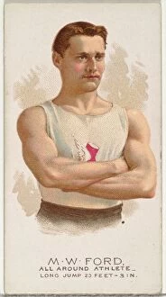 Athlete Collection: M. W. Ford, All Around Athlete, from Worlds Champions, Series 2 (N29) for Allen &