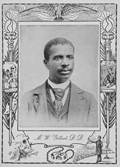 Booker T Prints: M. W. Gilbert, D. D. [recto], 1902. Creator: Unknown