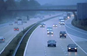 Motorway Prints: M27 Motorway in poor weather