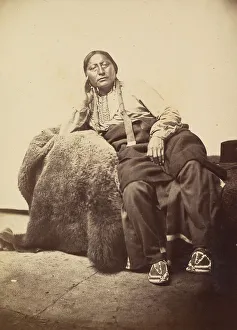 Ma-ni-mic, Cheyenne Chief, 1869-74. Creator: William Stinson Soule