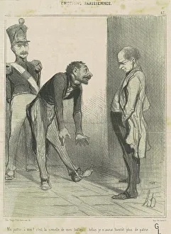 Ma patrie, a moi?... 19th century. Creator: Honore Daumier