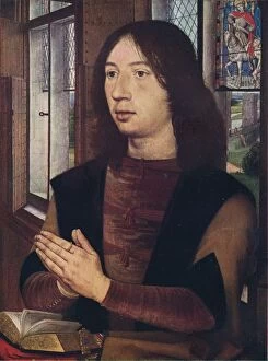 Hans Memling Gallery: Maarten van Nieuwenhove, from The Diptych of Maerten van Nieuwenhove, 1487. Artist: Hans Memling