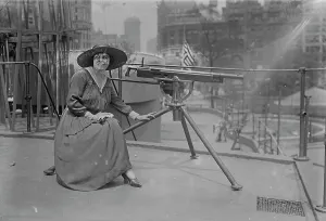 Training Ship Prints: Mabel Garrison, 16 Jul 1917. Creator: Bain News Service