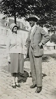 Te Papa Tongarewa Prints: Mabel Hill and Sydney Thompson, 1930. Creator: Unknown