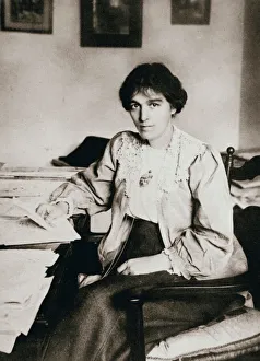 Edwardian Prints: Mabel Tuke, Joint Honourary Secretary of the Womens Social and Political Union (WSPU)